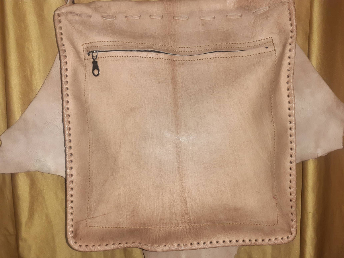 Bolso cuadrado grande de cuerno