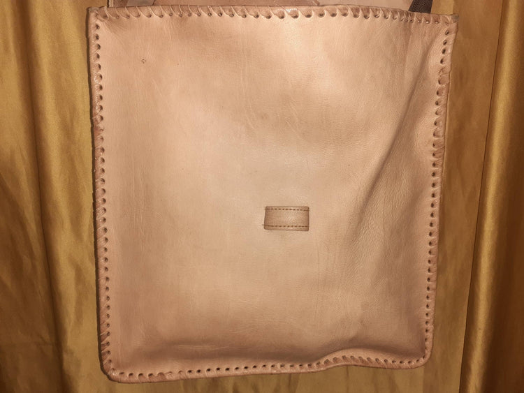 Bolso cuadrado grande de cuerno