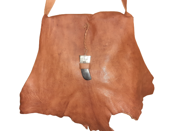 Bolso cuadrado grande de cuerno