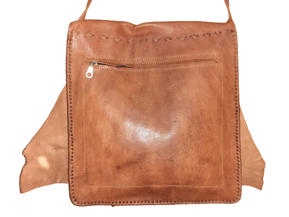 Bolso cuadrado grande de cuerno