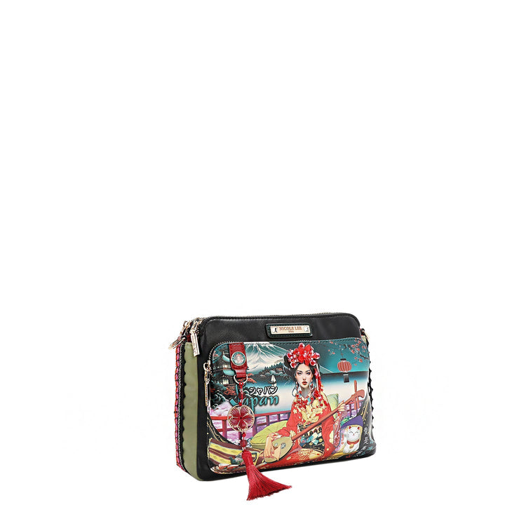 Bandolera Akiko · Bordada