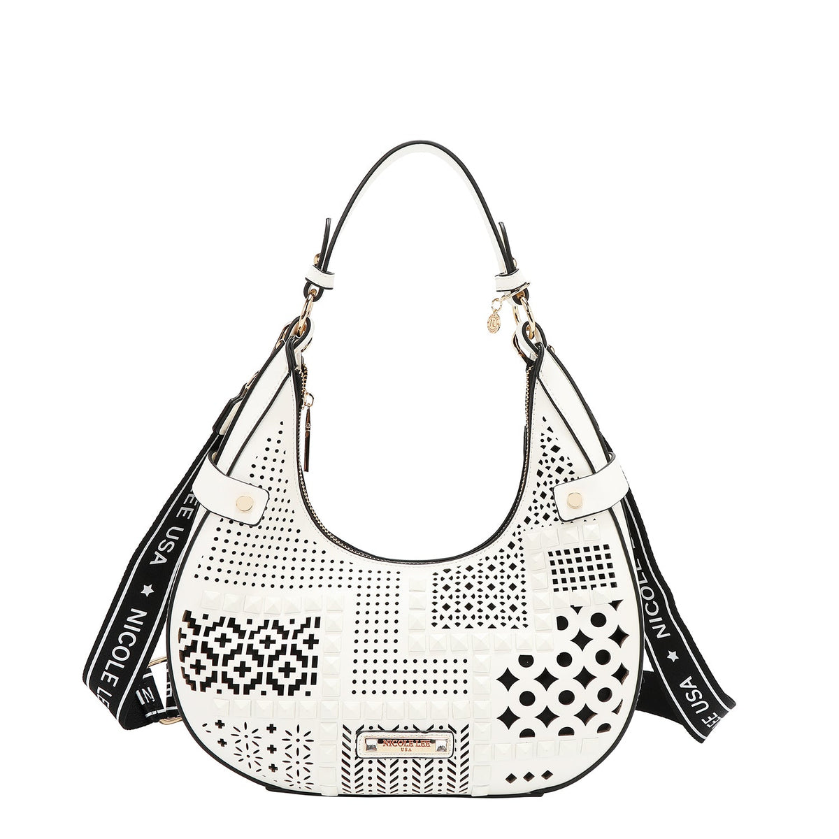 Bolso Geometría · Blanco