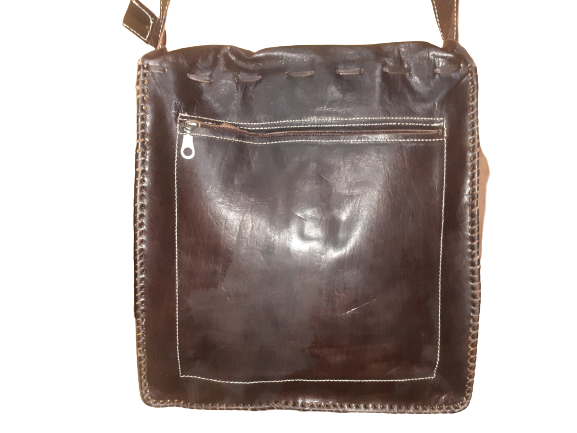 Bolso cuadrado grande de cuerno